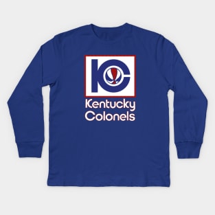 DEFUNCT - Kentucky Colonels Kids Long Sleeve T-Shirt